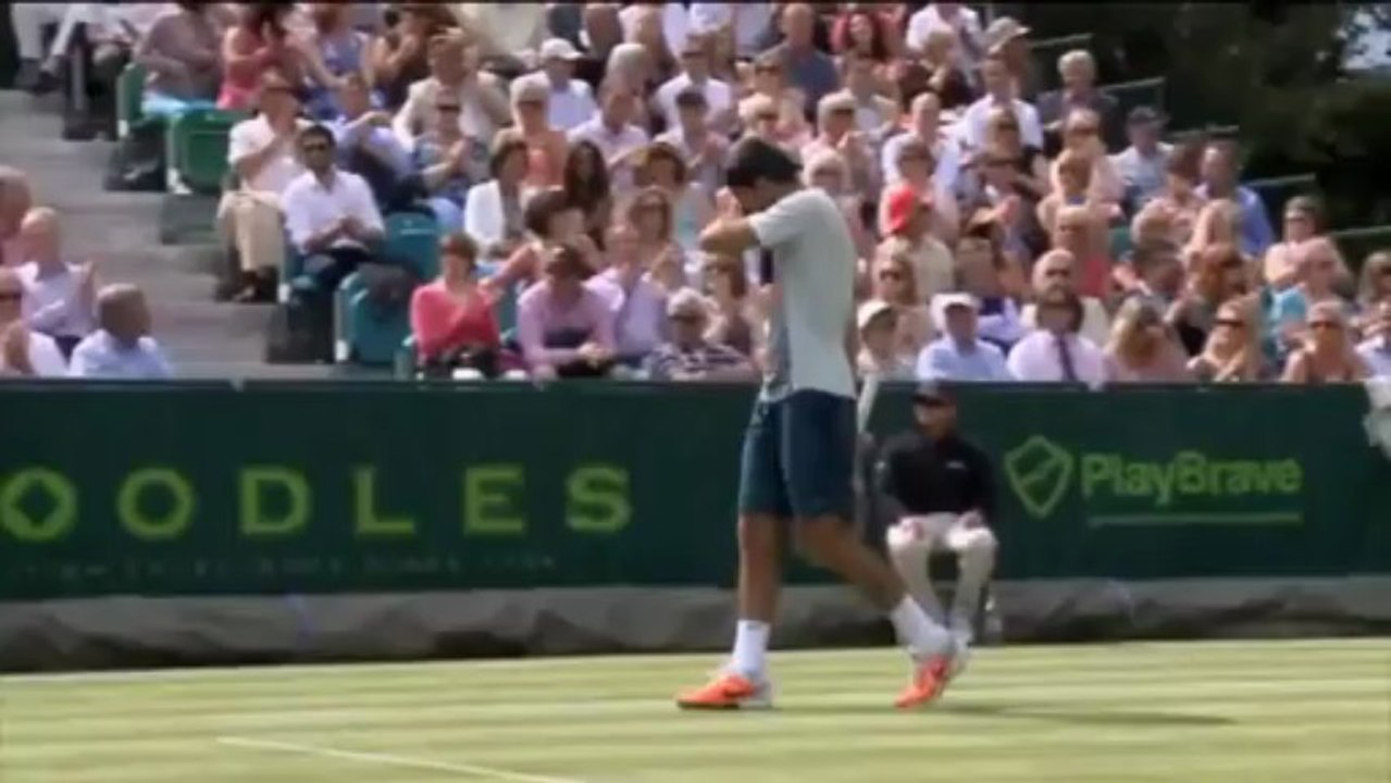 Boodles: Gasquet schlägt Angstgegner Del Potro