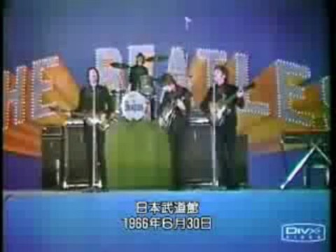 The Beatles visit Japan