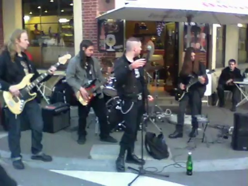 Concert de Infernal Circle à la fête de la musique à Cambrai