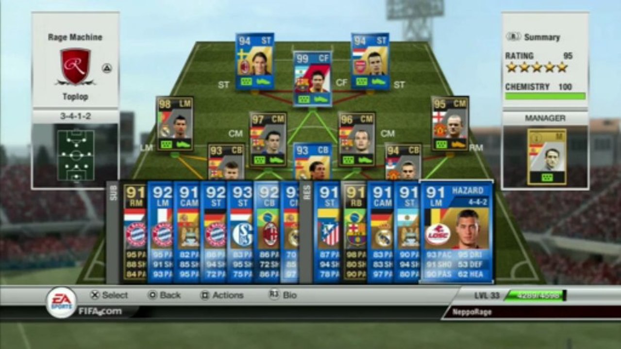 Squad Builder 195 Rated SUPER TEAM!