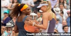 Serena Williams, Maria Sharapova Battling off the Court