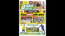 Frente dos Jornais de Todo o Brasil e Mundo de, 22/06/2013. #ogiganteacordou