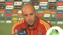 Copa Confederaciones: Pepe Reina analiza los posibles rivales de España en semis
