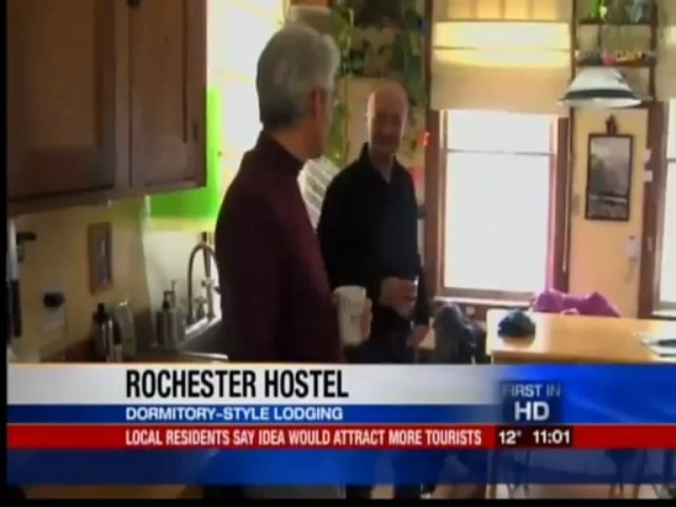 ROCHostel Interview on 13WHAM in Rochester