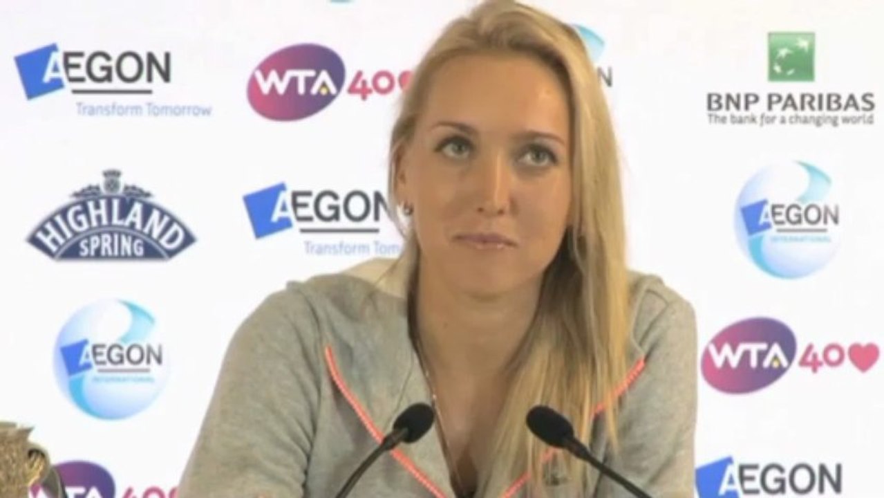 Eastbourne: Vesnina: "Meine Zeit ist gekommen"