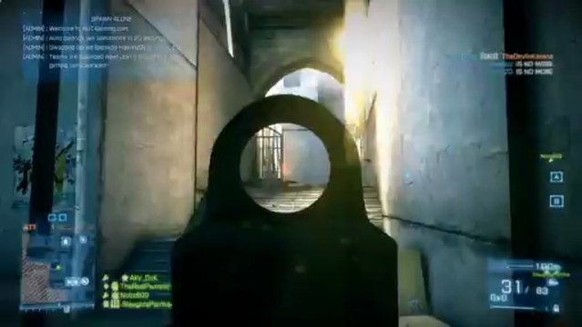 Battlefield 3 - F2000 Setup Gun Review - BF3 F2000 Gameplay