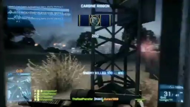 Battlefield 3 - Random Commentaries Are Best BF3 M4A1 Gameplay