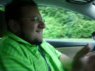 Immy on a dancing stunt behind the wheels