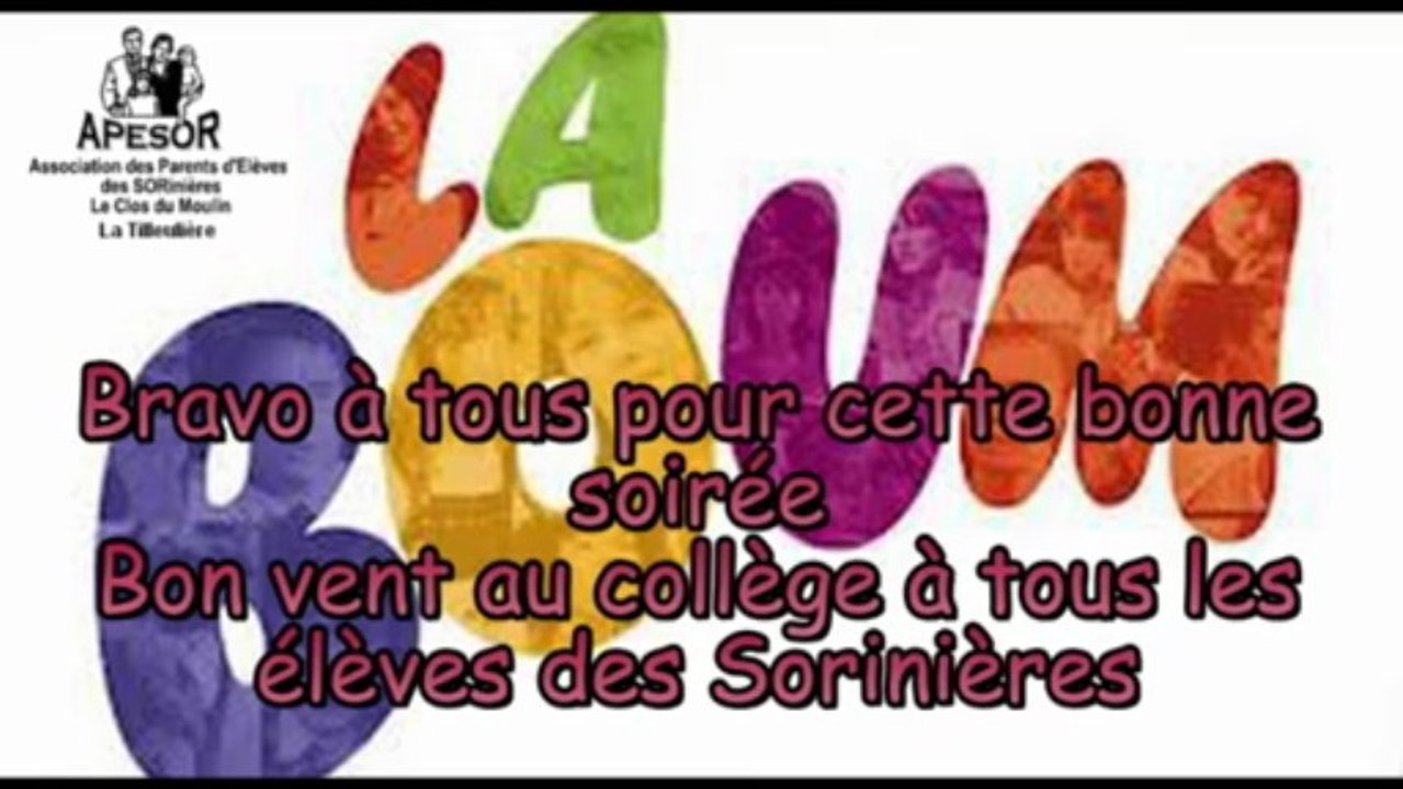 Boum CM2 Juin 2013
