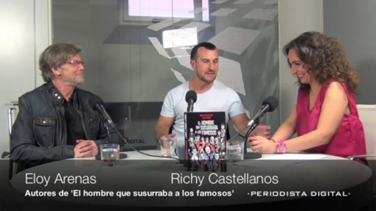 Richy Castellanos y Eloy Arenas, autores de 'El hombre que susurraba a los famosos'. 21-6-2013
