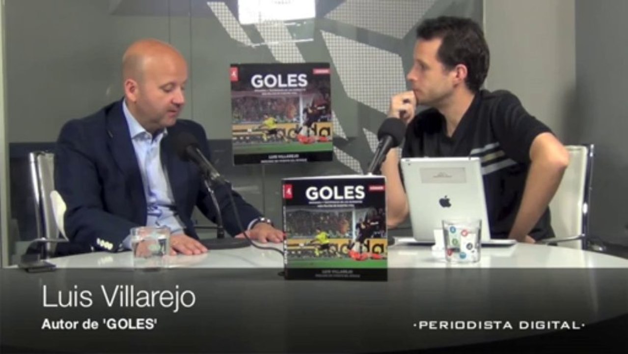 Luis Villarejo, autor de 'Goles'. 21-6-2013