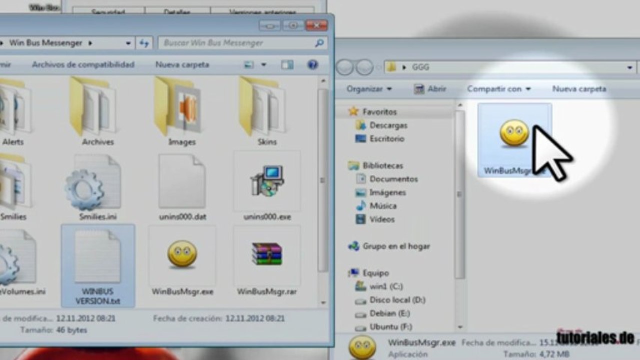 Win Bus Messenger en Español