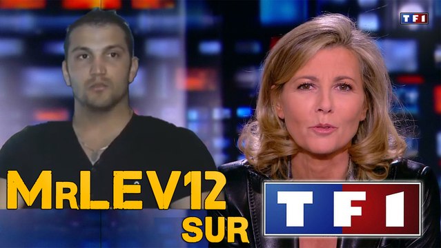 ►Passage de MrLEV12 au JT de 20h de TF1 ◄ 22/06/2013 ★ E3 ★ HD ★ Claire Chazal
