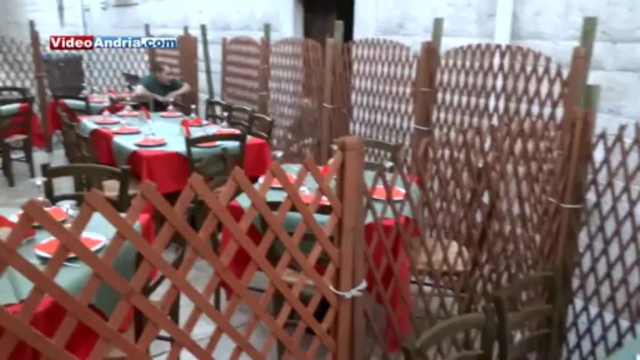 Le opere di Valentina Lorizzo esposte presso il ristorante "Soip Amaur" di Andria