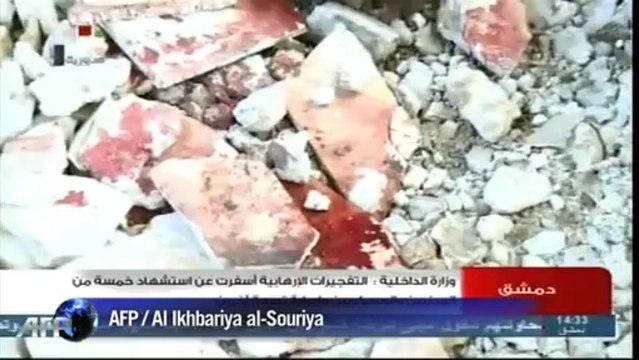 Syrie: au moins deux morts dans un attentat à Damas