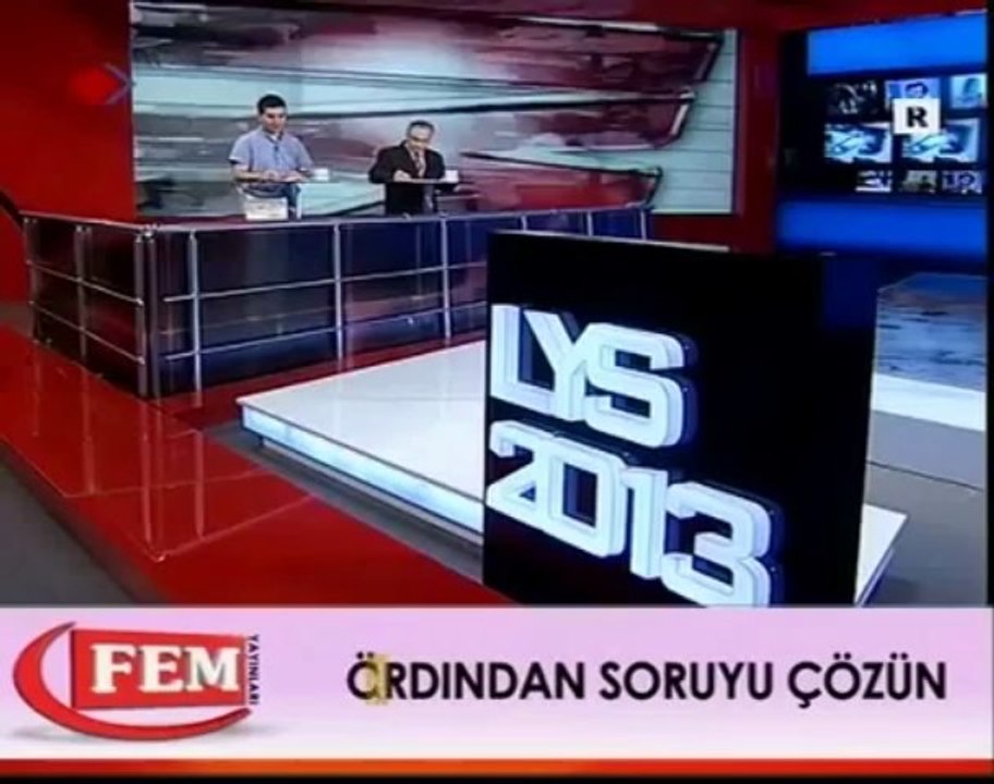 2013 LYS 2 Fizik Soru ve Cevapları Video Çözümlü
