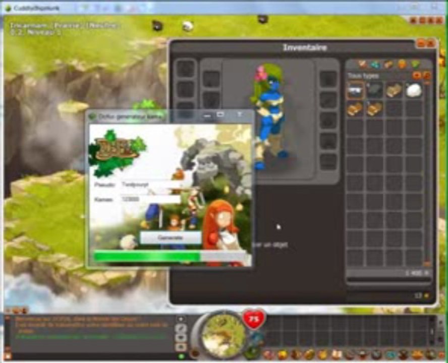 Dofus generateur Kamas hack Juin - July 2013 Update