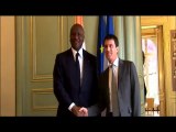 SECURITE Paris: le Ministre d'Etat, Ministre de l'intérieur Hamed Bakayoko a été reçu vendredi en audience par son homologue français, Manuel Valls