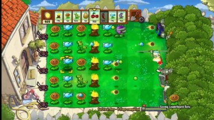 Modo Survival plantas vs zombies