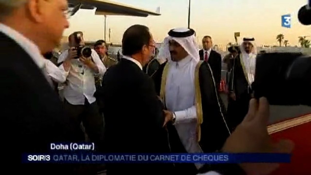 Hollande, au Qatar, pour vendre des armes