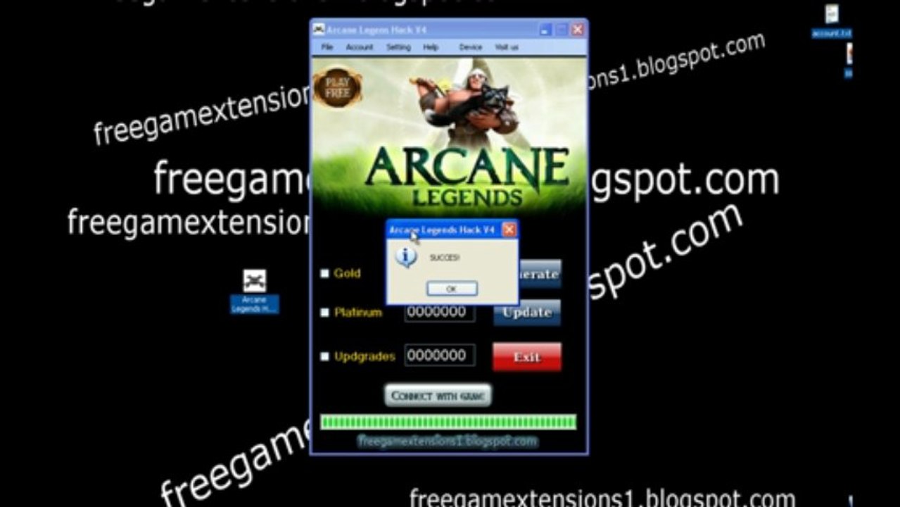 Arcane Legends Hack V4