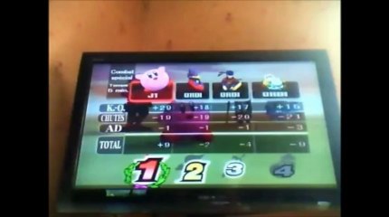 Vidéo bonus 30 abonnés ! super smash bros brawl le massacre