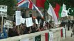 MQM UK Protest against Terrorists attacks on MQM workers & Killing of MPA Sajid Hussain & His Son