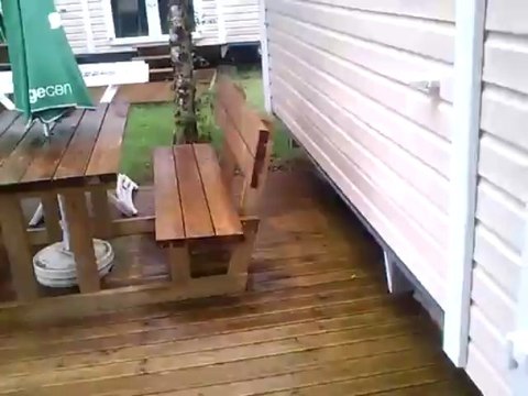 camping les tours Aveyron notre mobil home