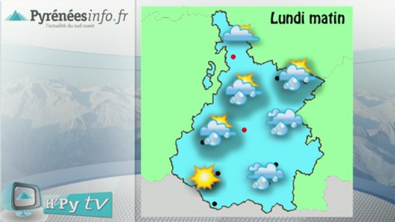 [H'Py Tv] La Météo des Hautes-Pyrénées (24 juin 2013)