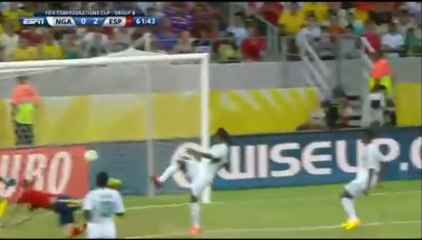 Nigeria 0-2 España (Gol de Torres) COPA CONFEDERACIONES