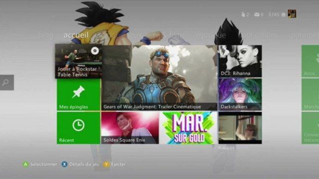 jeu a 10 balles Table Tennis