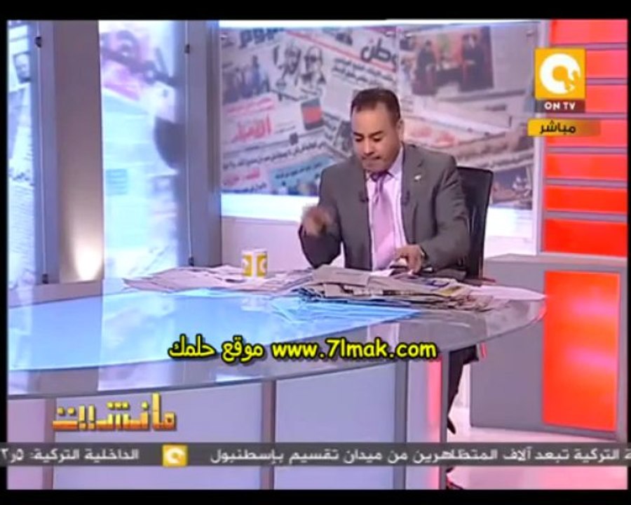 مانشيت مع جابر القرموطى بتاريخ 23-6-2013 واخبار هامة وفضائح بالجملة مشاهدة مباشرة