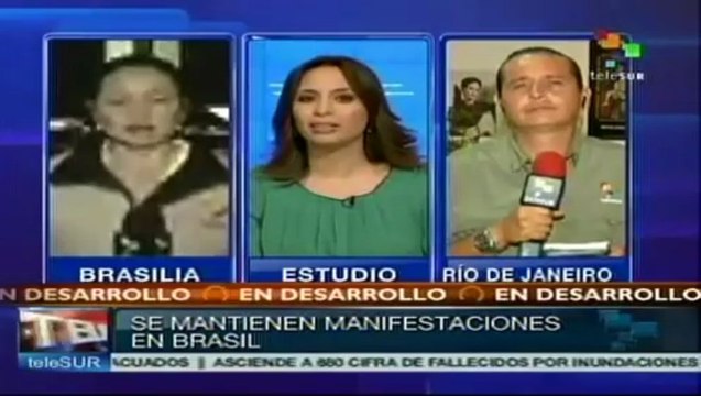 Organizan brasileños nueva semana de manifestaciones