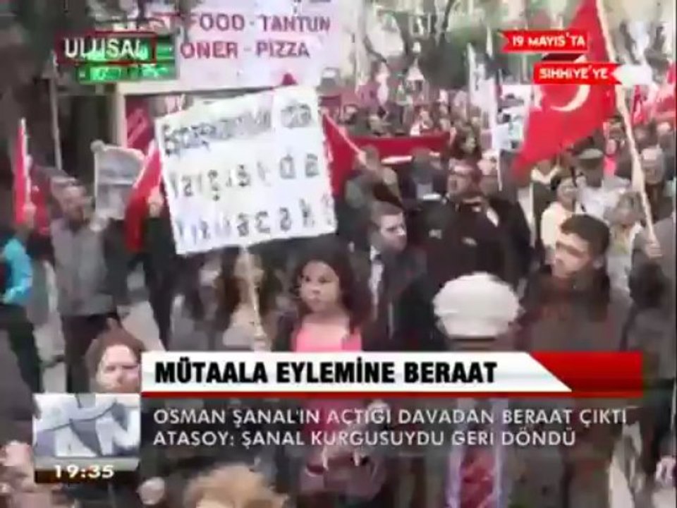 MÜTALAA EYLEMİNE BERAAT
