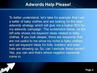 How Negative Keywords can Increase your Click Through Rate-