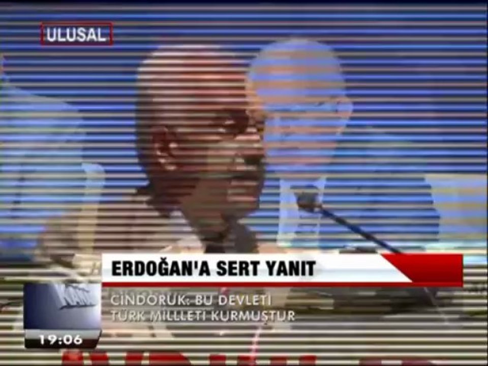 CİNDORUK'TAN SERT YANIT