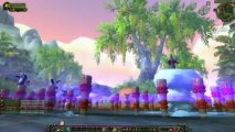 World of Warcraft Mists of Pandaria: Gameplay avec le Moine dans l'Île Vagabonde