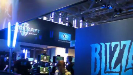 GamesCom 2011 : Stand de Blizzard (mercredi)