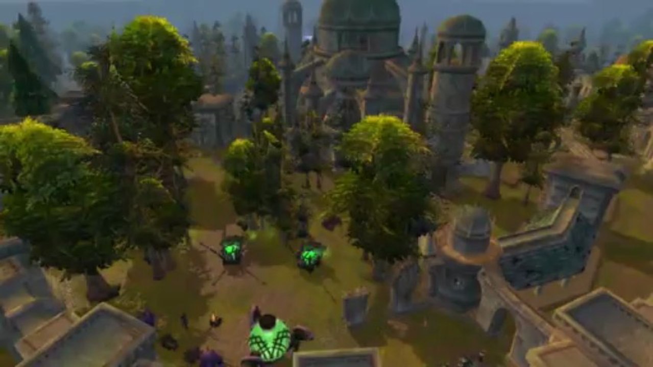 World of Warcraft Cataclysm : Extérieur de Fossoyeuse / Outside Undercity