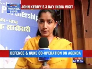 John Kerry's 3 day India visit