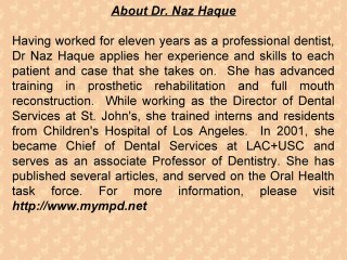 Market Place Dentistry offers personalized and gentle dental care