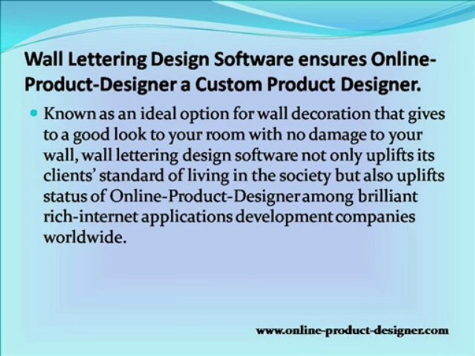 Online-Product-Designer: An Address to the Custom Product Design Tools.