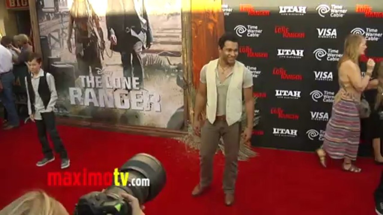 Corbin Bleu THE LONE RANGER Premiere Arrivals DISNEY CALIFORNIA ADVENTURE PARK