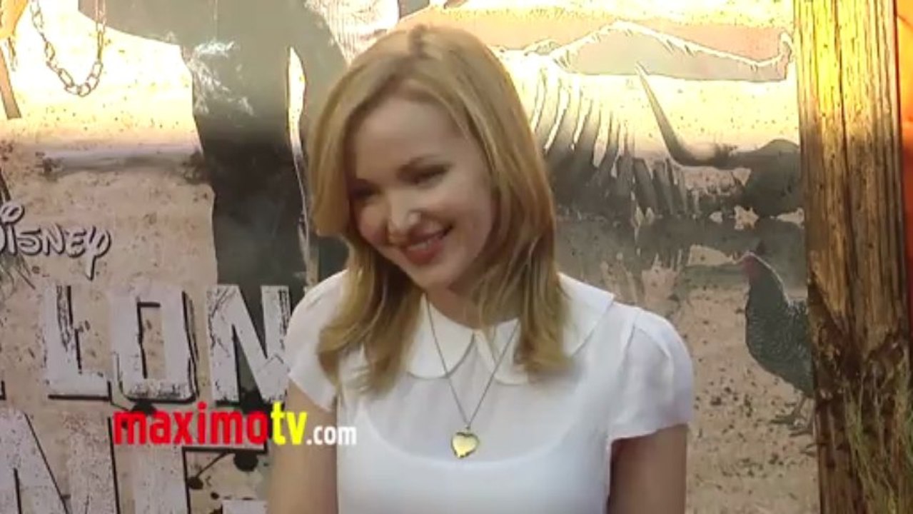 Dove Cameron THE LONE RANGER Premiere Arrivals DISNEY CALIFORNIA ADVENTURE PARK
