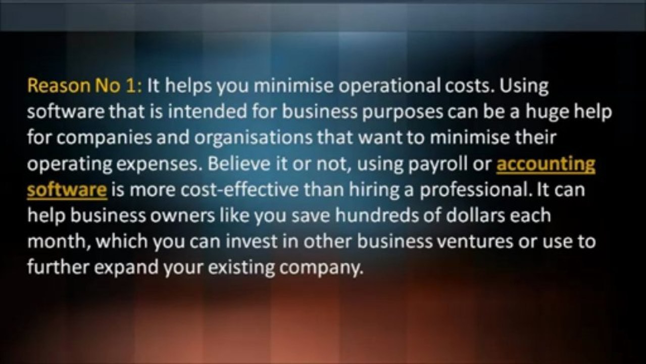 5 Reasons Why Businesses Should Use Reliable Payroll Software