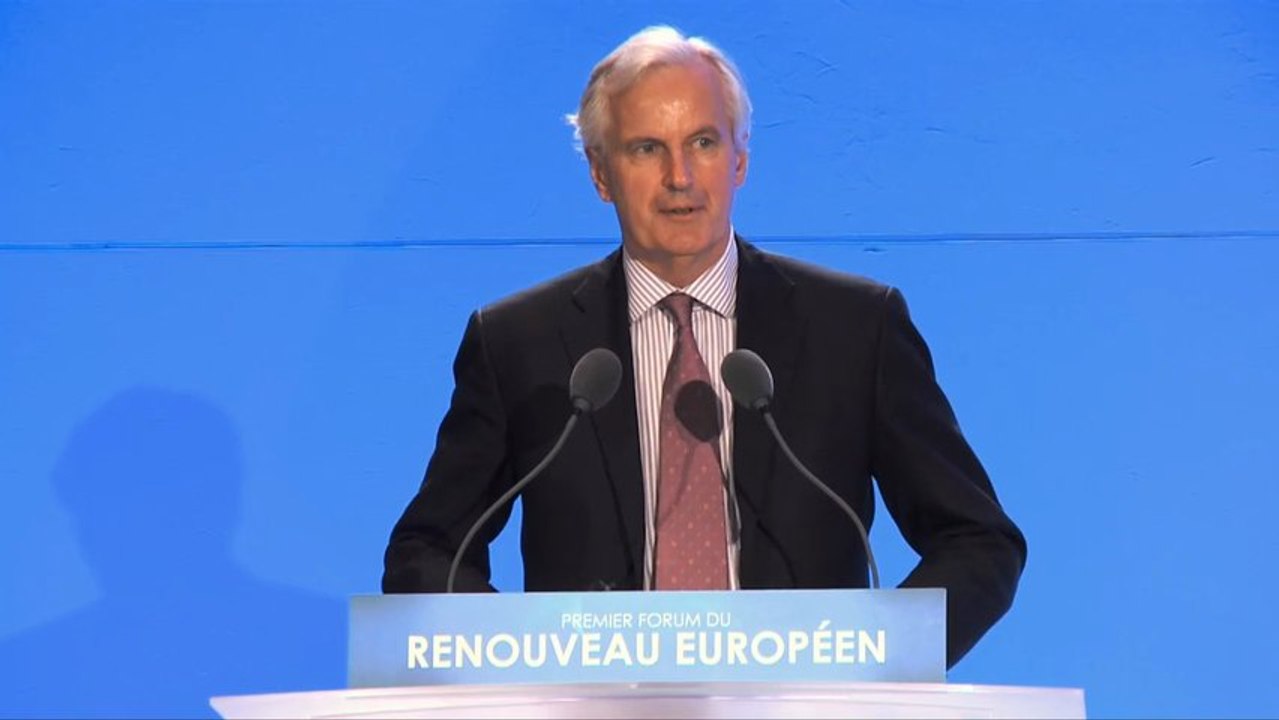 Forum du renouveau européen - Intervention de Michel Barnier
