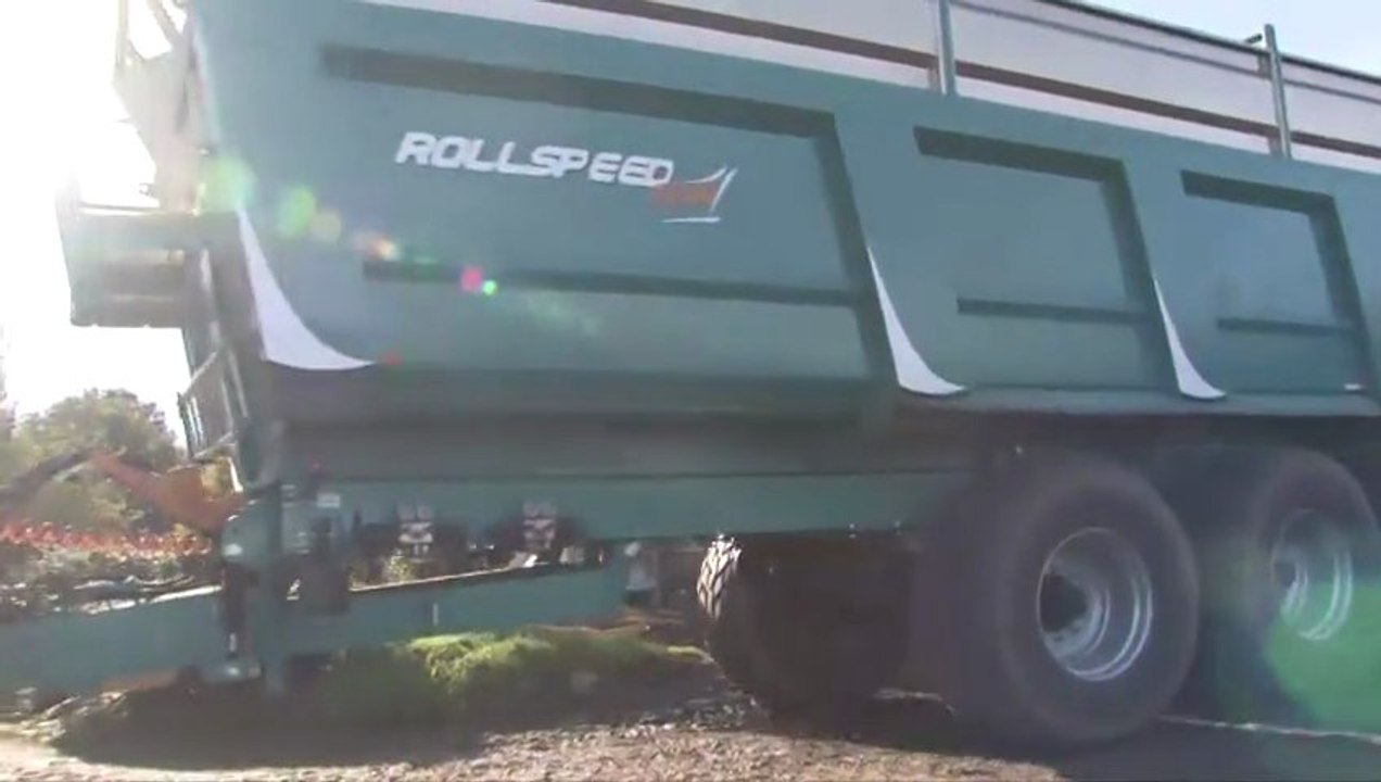 Benne Rolland 8844 à l'ensilage