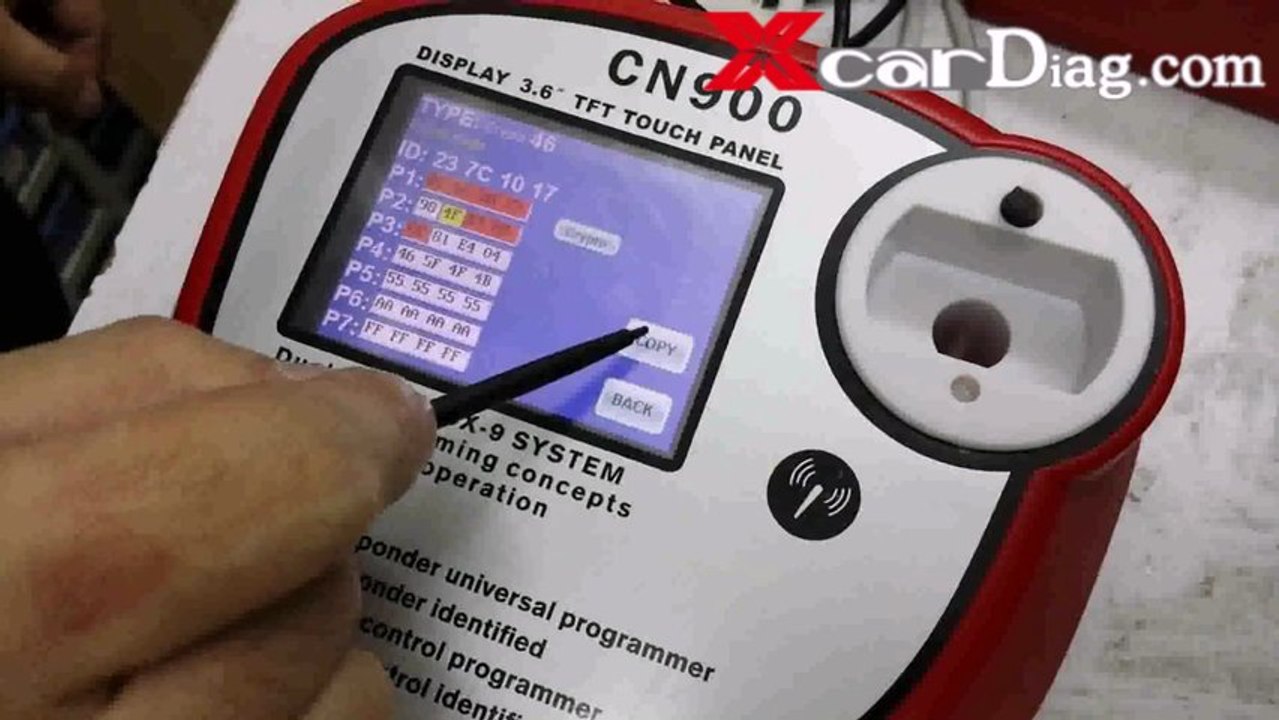 How to use CN900 make key for 46 chip