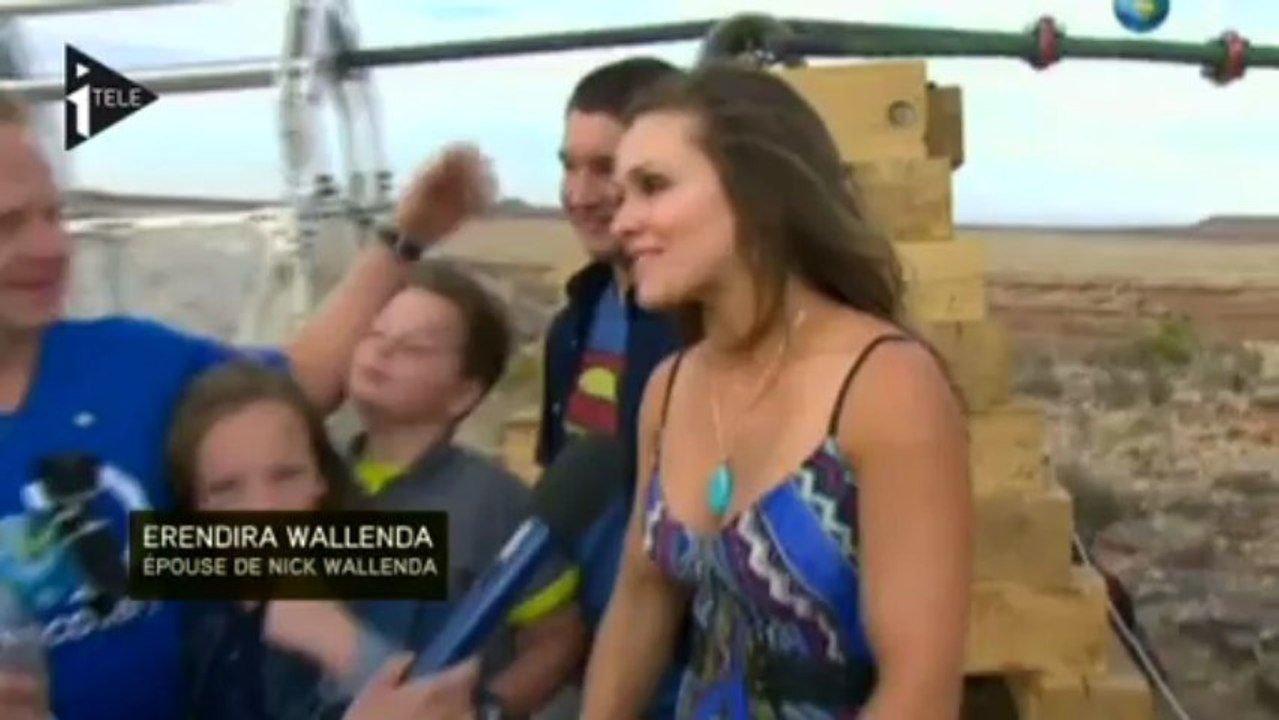 Le funambule Nik Wallenda traverse le Grand Canyon