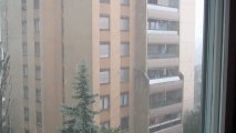 Tempête de grêle à Nyon 20 juillet 2013